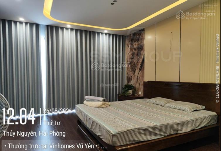 Cho thuê căn hộ có 3 phòng ngủ tại vinhomes vũ yên, sát cạnh tttm vincom. giá 15 triệu/tháng