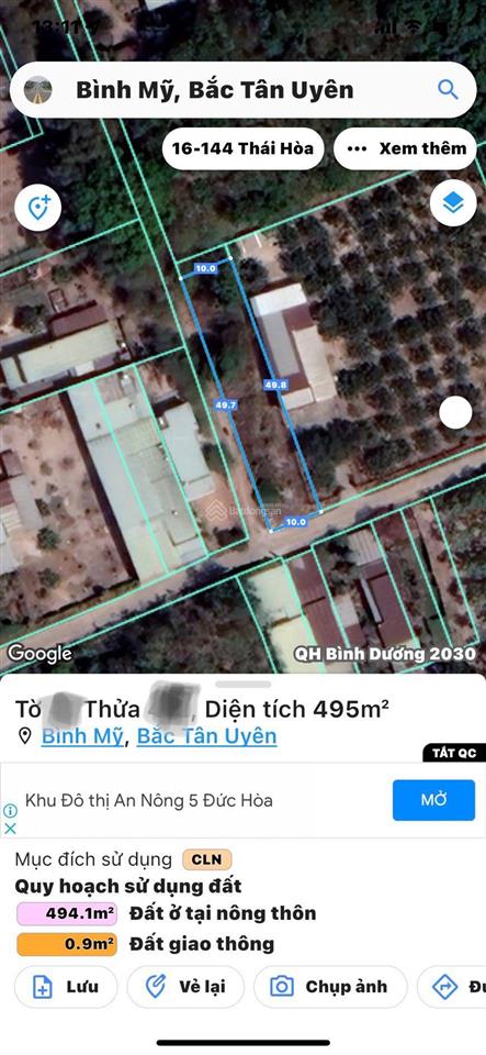 Bán đất 2 mặt tiền ngay tt chợ, ubnd bình mỹ, giá rẻ hơn thị 500tr nha. bán trong 10 ngày thôi