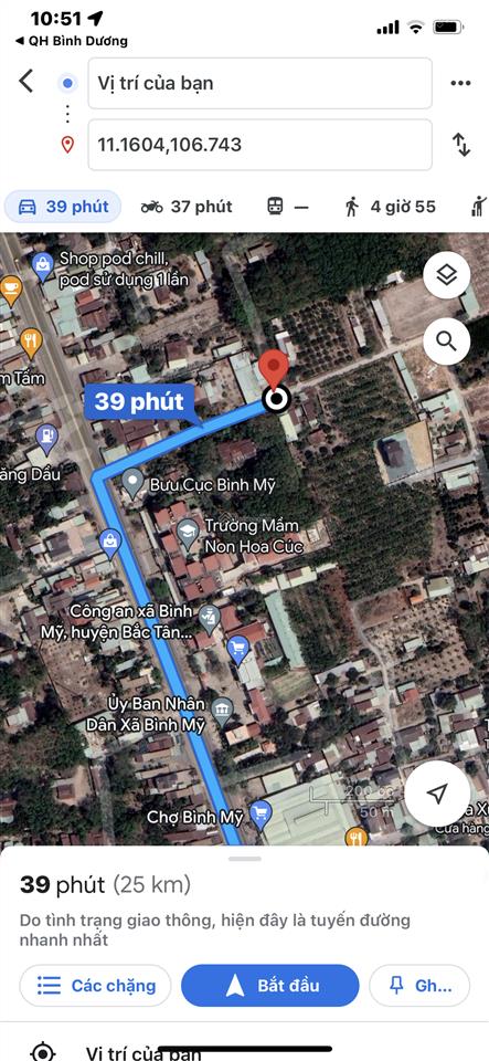 Bán đất 2 mặt tiền ngay tt chợ, ubnd bình mỹ, giá rẻ hơn thị 500tr nha. bán trong 10 ngày thôi