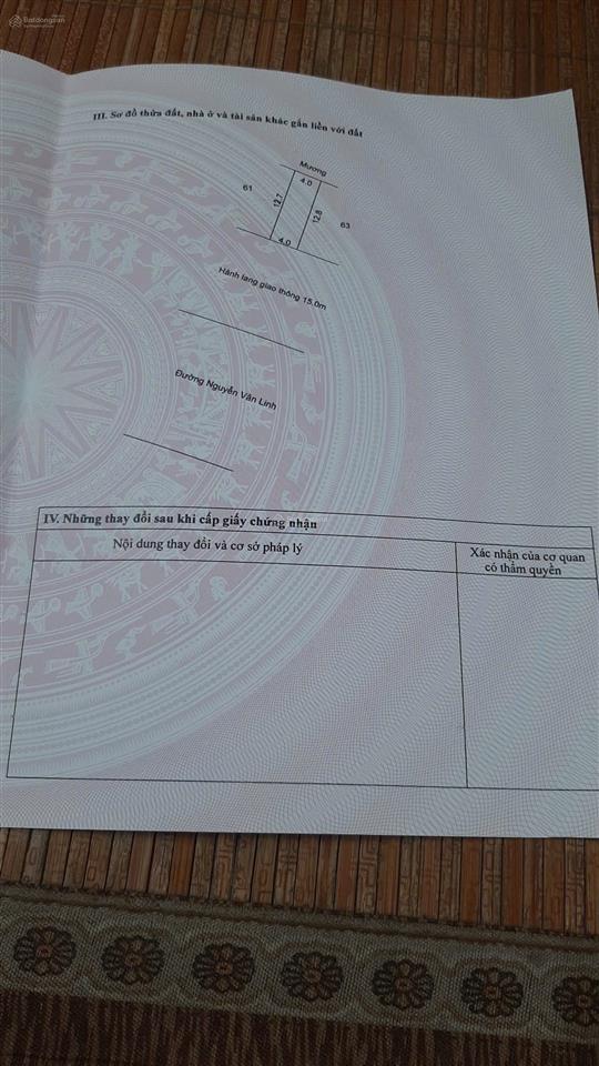 Giá chỉ hơn 3 tỷ. cần tiền cuối năm, bán gấp đất mặt đường quốc lộ 5, phường mỹ hào tỉnh hưng yên