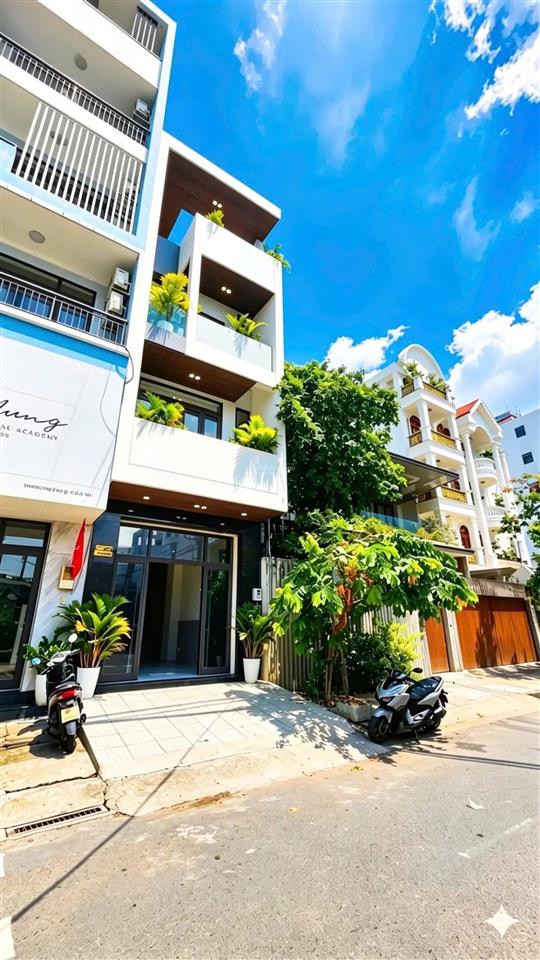Nhà bán mặt tiền cư xá ngân hàng đường 4f dt 4x19m xây 4 tầng 4x19 4pn