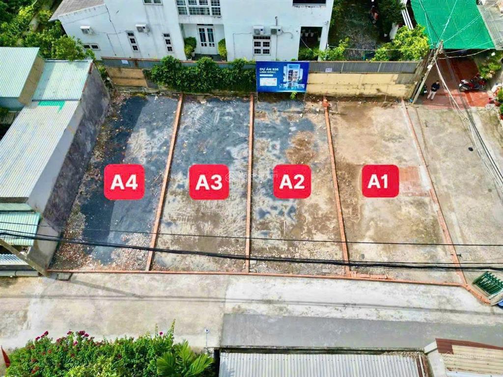 Đất vừa tách sổ 3 nền hẻm 526 cách phạm văn đồng 10m giá f0