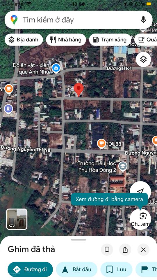Đất củ chi ngang 11,6m khu dân cư hiện hữu, giá tốt