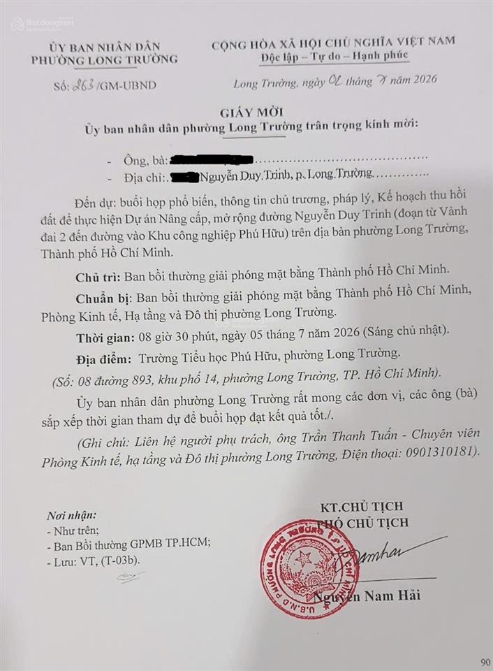 Bán nhà 39j/7 gò cát (p. phú hữu cũ) nay là p. long trường, tp. hồ chí minh. 6,3 tỷ