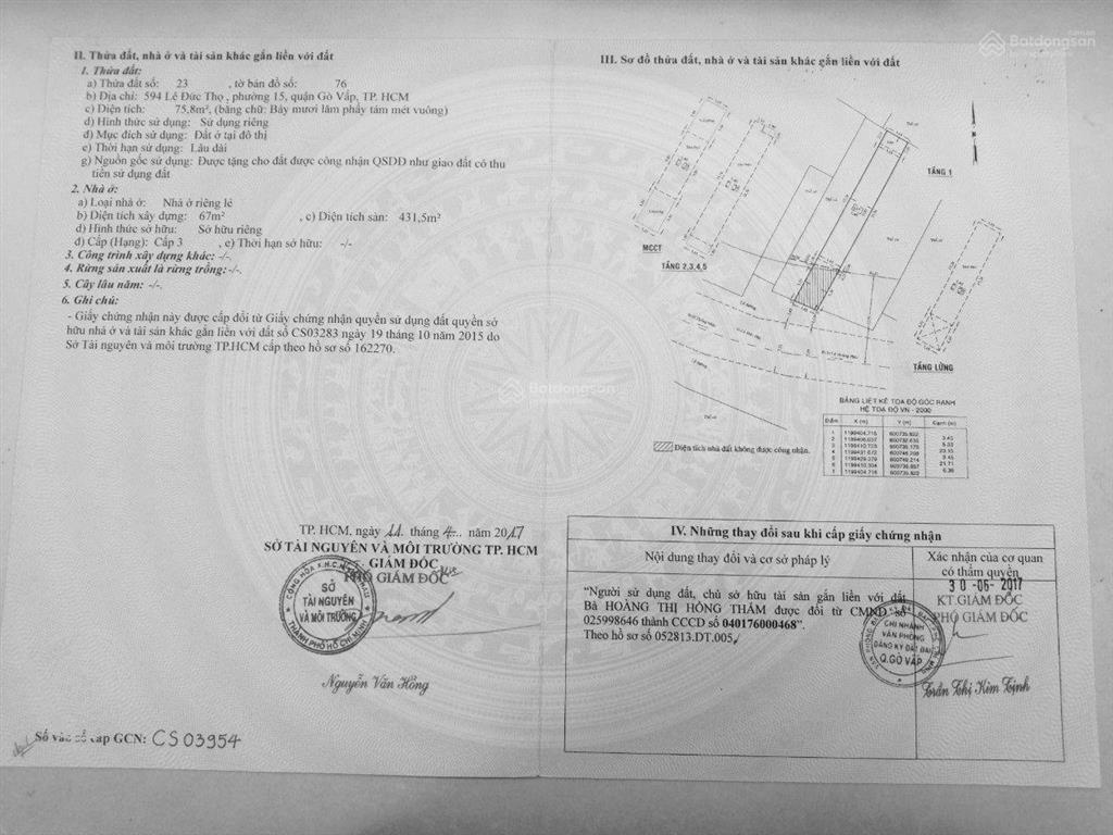 Bán hai căn nhà liền kề mặt phố lê đức thọ, (gò vấp) tp hcm 42,5 tỷ, tổng dt xd 643,5m2
