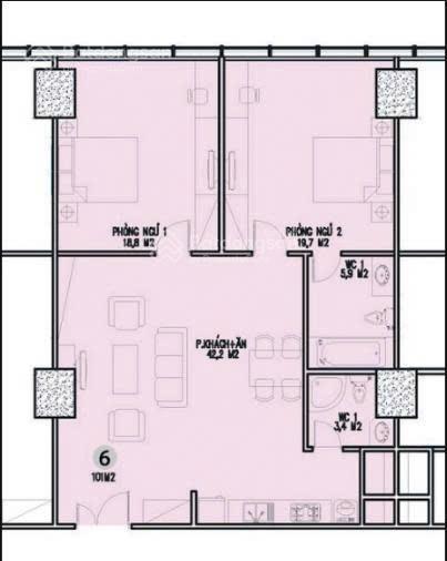 Chính chủ thiện chí cần bán căn hộ 101,4m² eurowindow trần duy hưng.  xem nhà 0902 197 ***