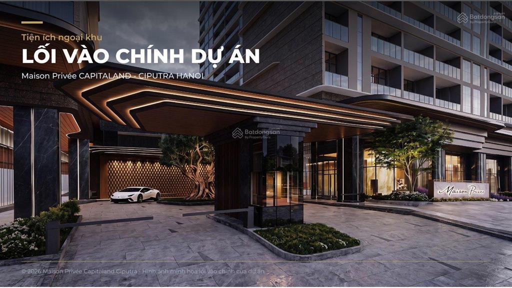 Pkd  cđt maison privée mở bán quỹ căn 234 pn, có thang máy riêng tại ciputra