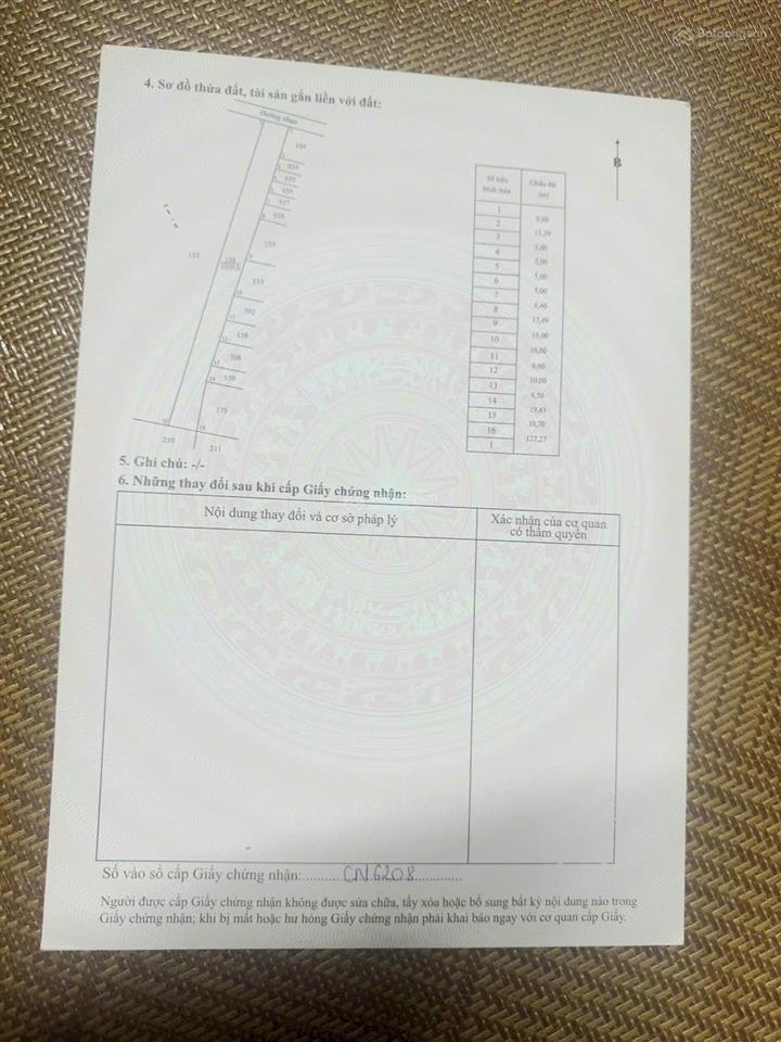 Lên siêu phẩm kp4, p. hắc dịch trung tâm phường, diện tích lớn làm kho xưởng, dt 1209m2 2,8 tỷ