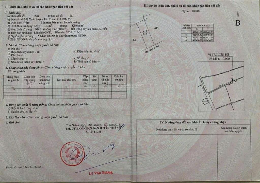Bán dãy trọ 20 phòng đg lương thế vinh, mỹ xuân, phú mỹ, trục dân rất đông, dt 12x40m giá 4,8 tỷ