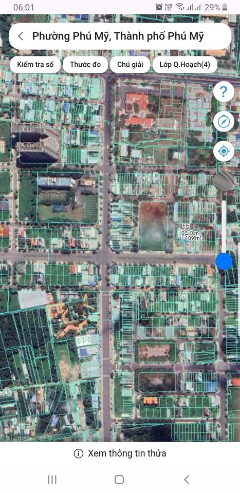 Bán đất sát đường lê lợi trung tâm phú mỹ, xung quanh full tiện ích, dt 5x22 full thổ giá 2.75tỷ