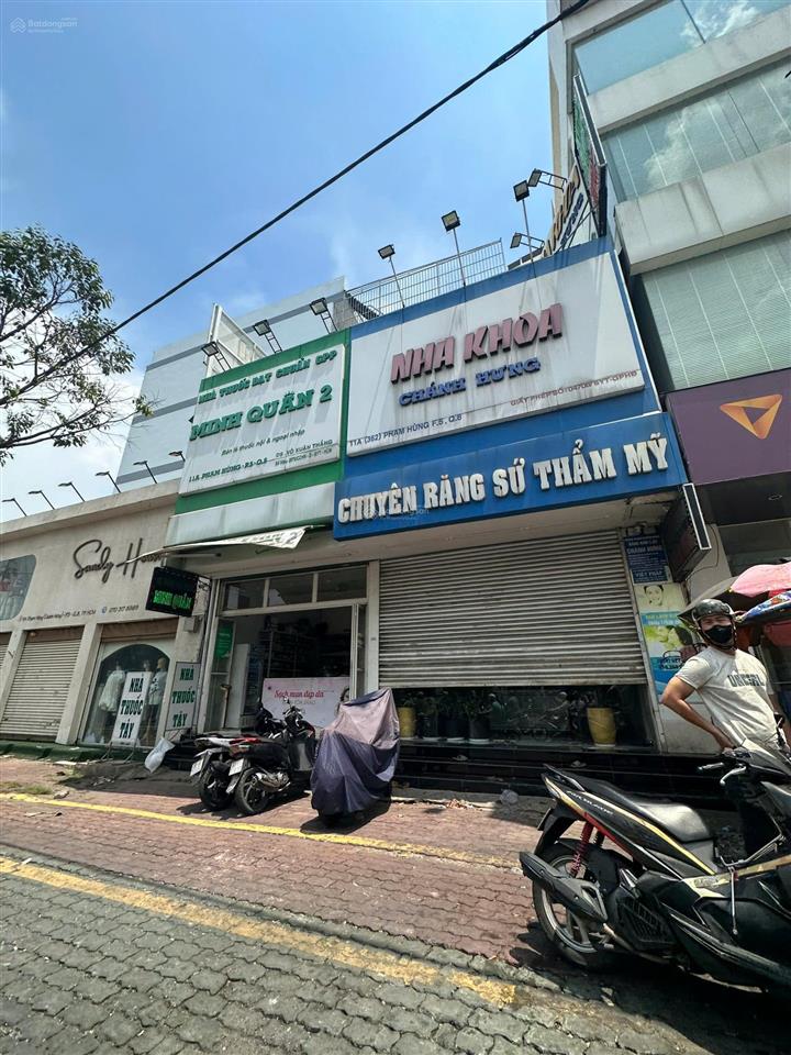 Chính chủ cho thuê gấp mặt tiền 3 lầu phạm hùng, quận 8, kinh doanh đông đúc, 5.5x17m