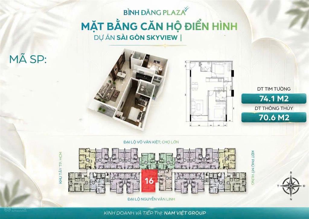 Chủ bán gấp cc saigonskyview, q8,2pn, 2wc, tầng 15, view đẹp, chênh nhẹ