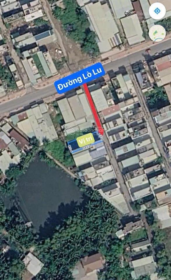 Bán lô đất 1 sẹc đường lò lu diện tích 193.8m2 giá 10 tỷ