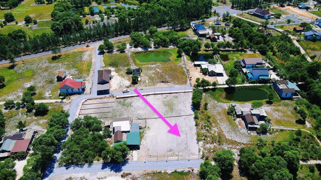 Bán đất trung tâm khu đô thị nam cửa việt, 820 triệu, 195m2, mặt tiền đẹp
