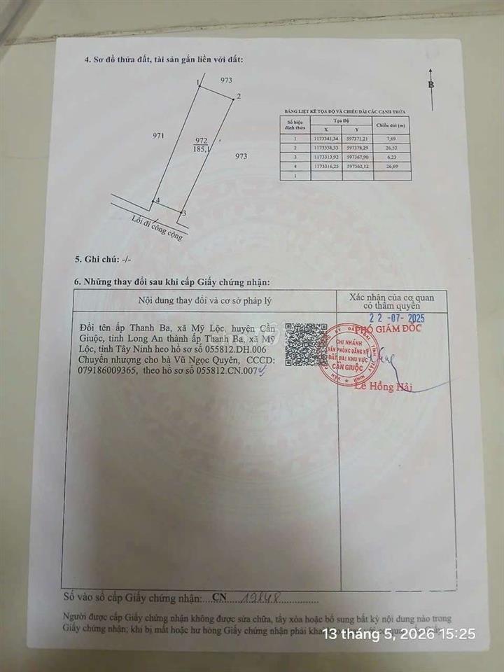 Nhà cấp 4 Mỹ Lộc Cần Giuộc