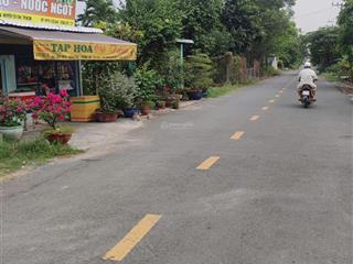 Bán gấp lô đất mặt tiền đường trung an rộng 10m, diện tích 164m2, full thổ, xã bình mỹ