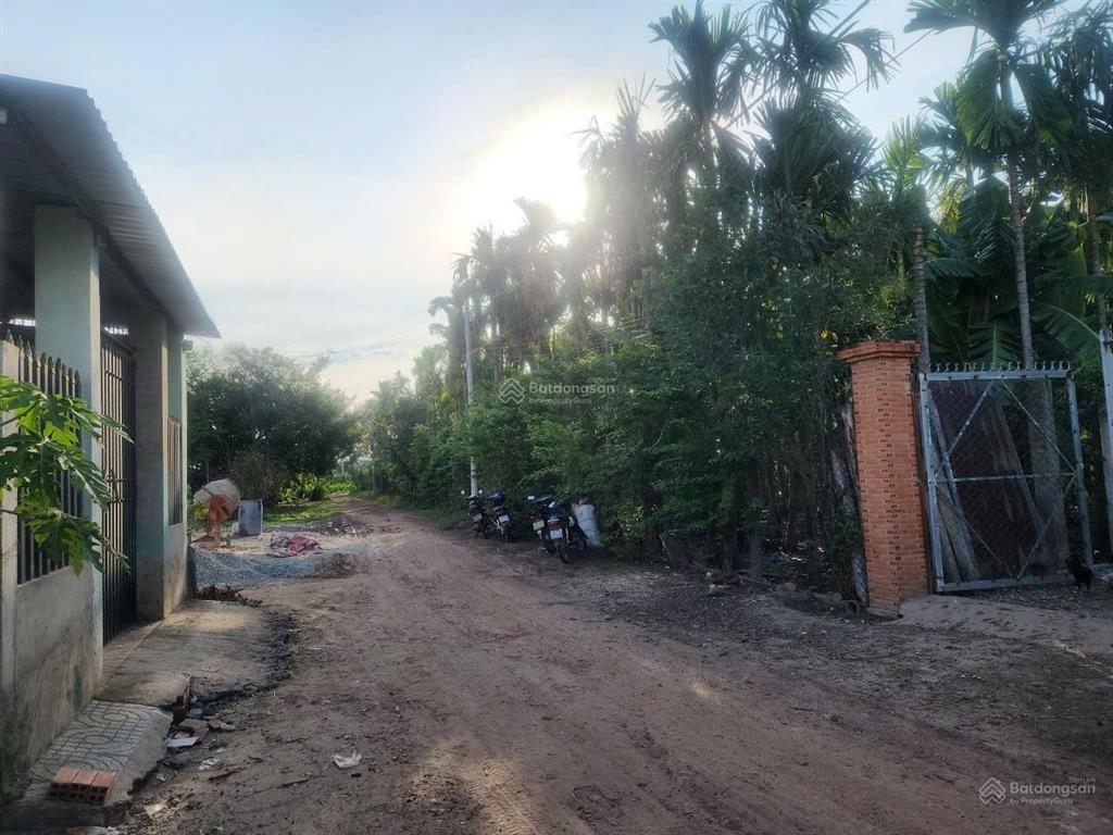 Cực ngộp giảm 1,5 tỷ. lô đất 1 sẹc an nhơn tây, dt 1600m3, 215m3 thổ, ngang 71m, xã ant