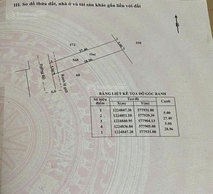 Bán lô đất đường nhựa, 1 sẹc đỗ đăng tuyển, dt 139m, full thổ cư, xã an nhơn tây