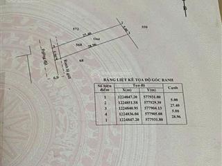Bán lô đất đường nhựa, 1 sẹc đỗ đăng tuyển, dt 139m, full thổ cư, xã an nhơn tây
