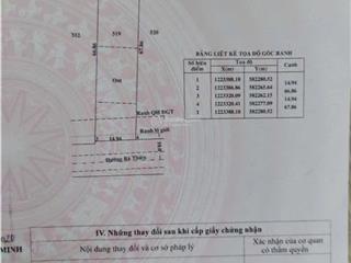 Bán gấp lô đất mt đường bà thiên, dt 1.000m, có 300m thổ, xã nhuận đức