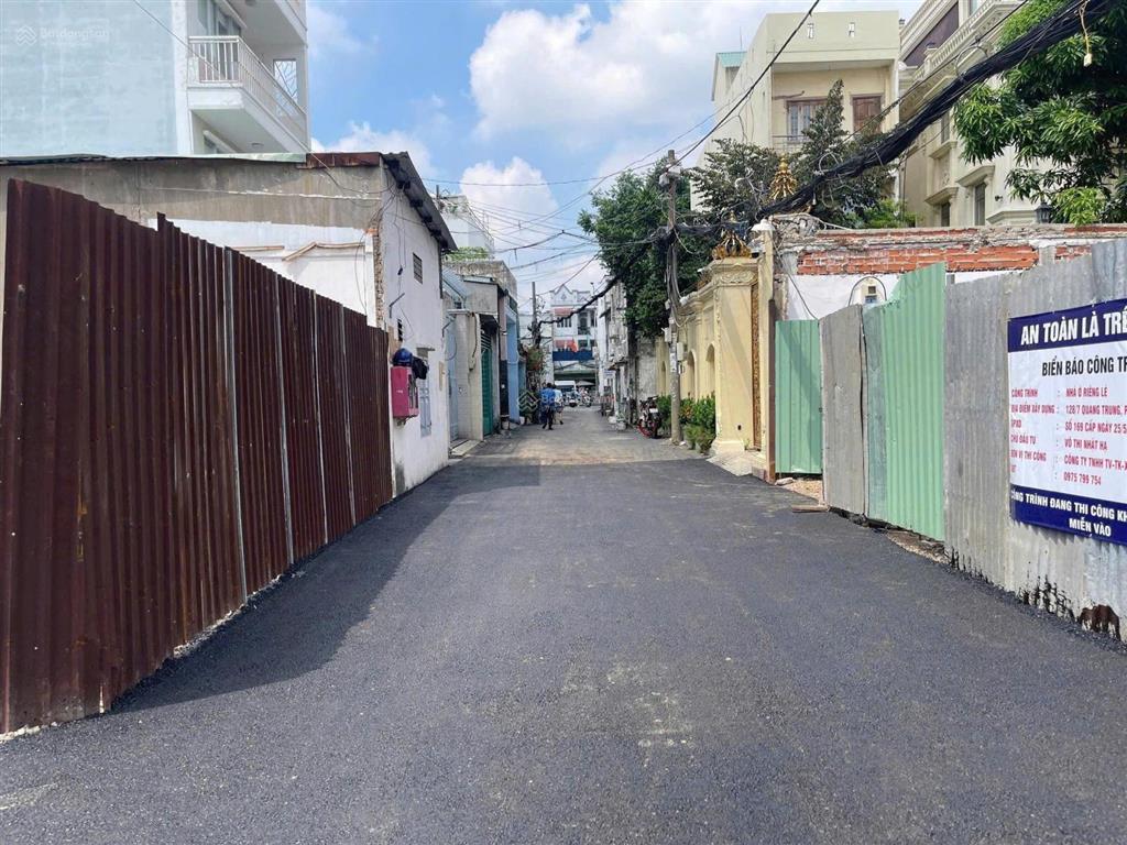 2 lô đất khu đồng bộ chỉ 20m ra mặt tiền quang trung