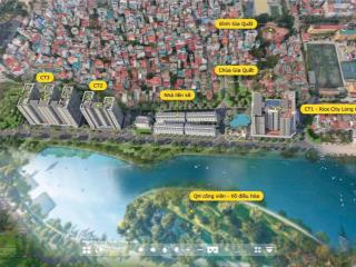 Bán căn shophouse số 18 khối chân đế ct1 rice city long biên, 17,9 tỷ, 163m2
