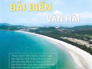 Bán mảnh đất vị trí kim cương 3 mặt thoáng  xây khach sạn 45 sao trước mặt là bãi tắm sơn hào
