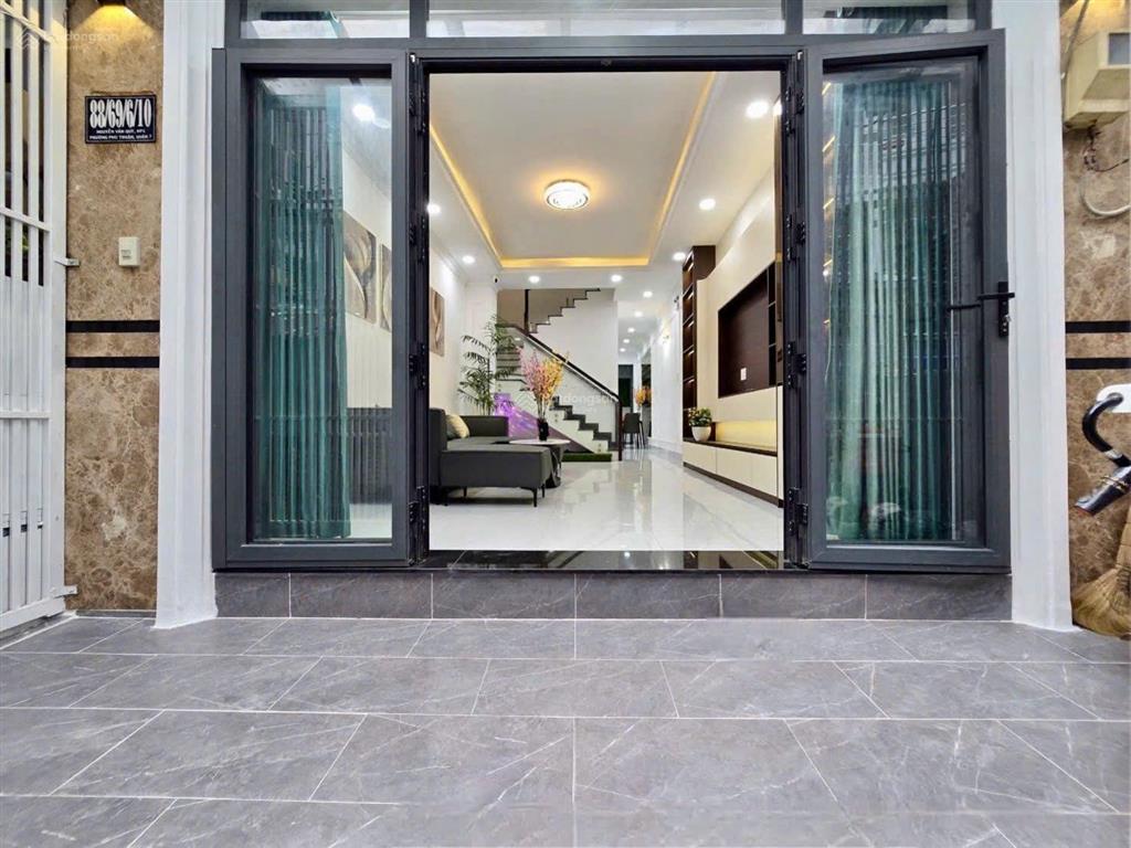 Nhà 4 tầng full nội thất mới đẹp vào ở ngay đường nguyễn văn quỳ, quận 7