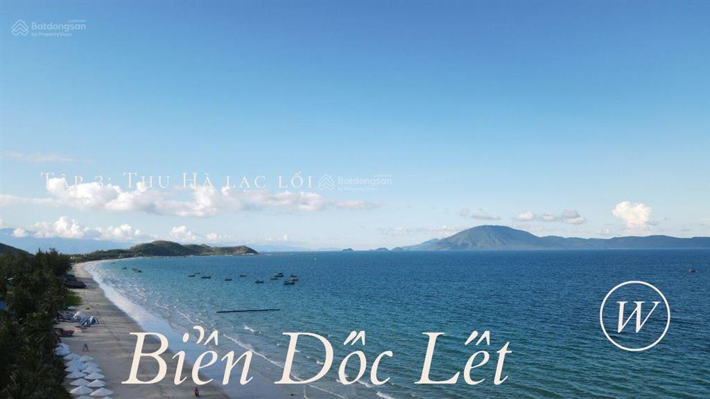 Bán đất trung tâm biển du lịch dốc lết.