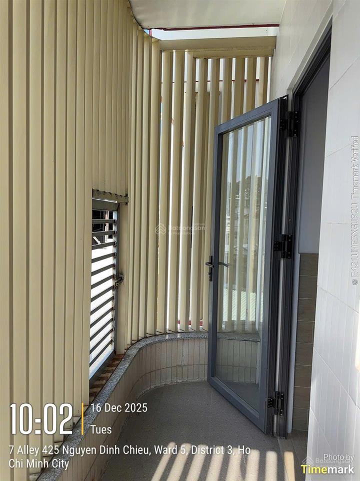 Cho thuê nhà trọ 425/35 nguyễn đình chiểu, 6,8 triệu/th, 30m2