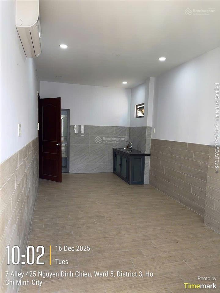 Cho thuê nhà trọ 425/35 nguyễn đình chiểu, 6,8 triệu/th, 30m2