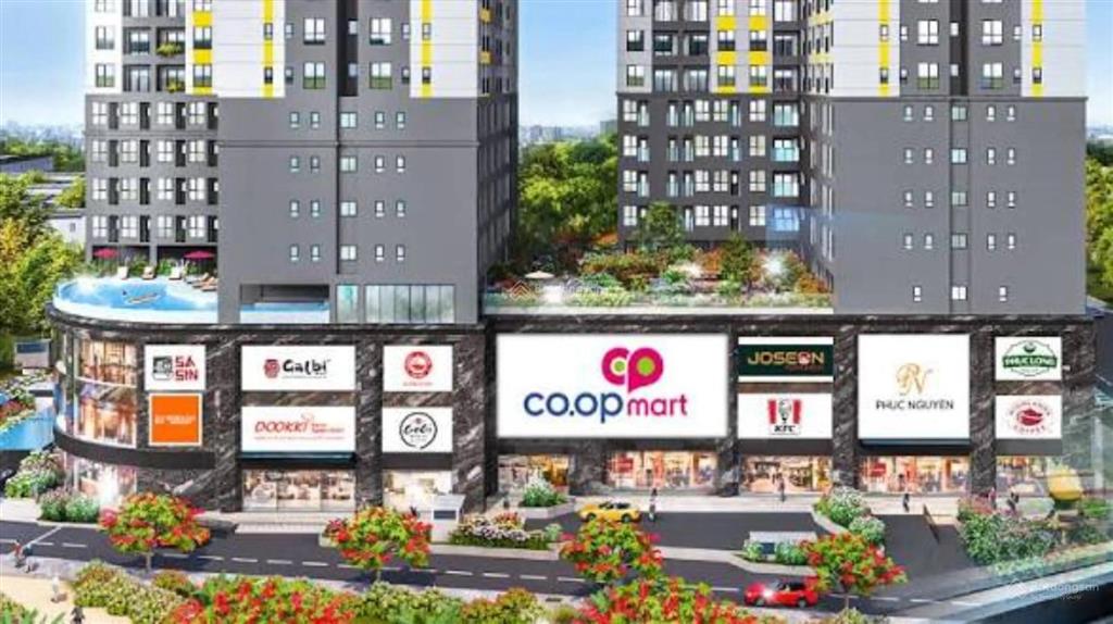 Bán cc bcons central park, 1,8 tỷ, 43m2, hàng hiếm tại phan trung, tam hiệp, đồng nai