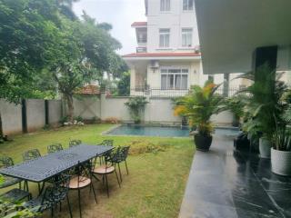 Bán biệt thự khu compound nguyễn văn hưởng, thảo điền dt 15x35m nội thất đẹp, có hồ bơi