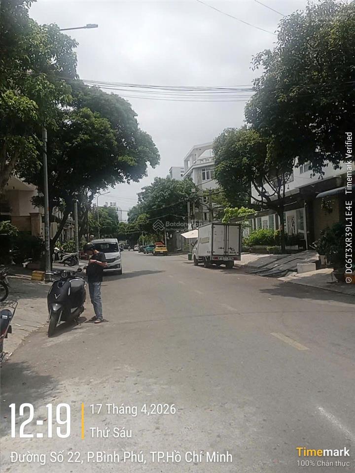 Bán nhà mặt tiền 4 x 19m đường số 22, quận 6 sát bên đường hậu giang khu dân cư bình phú 1