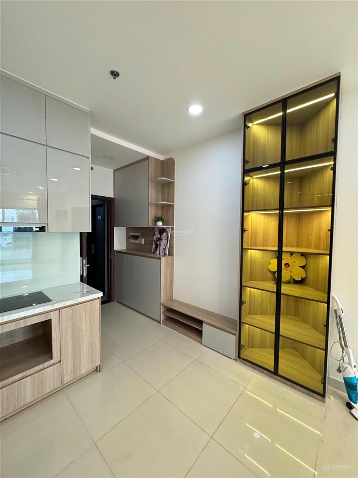 Bán căn hộ officetel  tulip tower tầng 5 có máy lạnh, bếp, tủ lạnh, máy giặt, tủ kệ dính tường