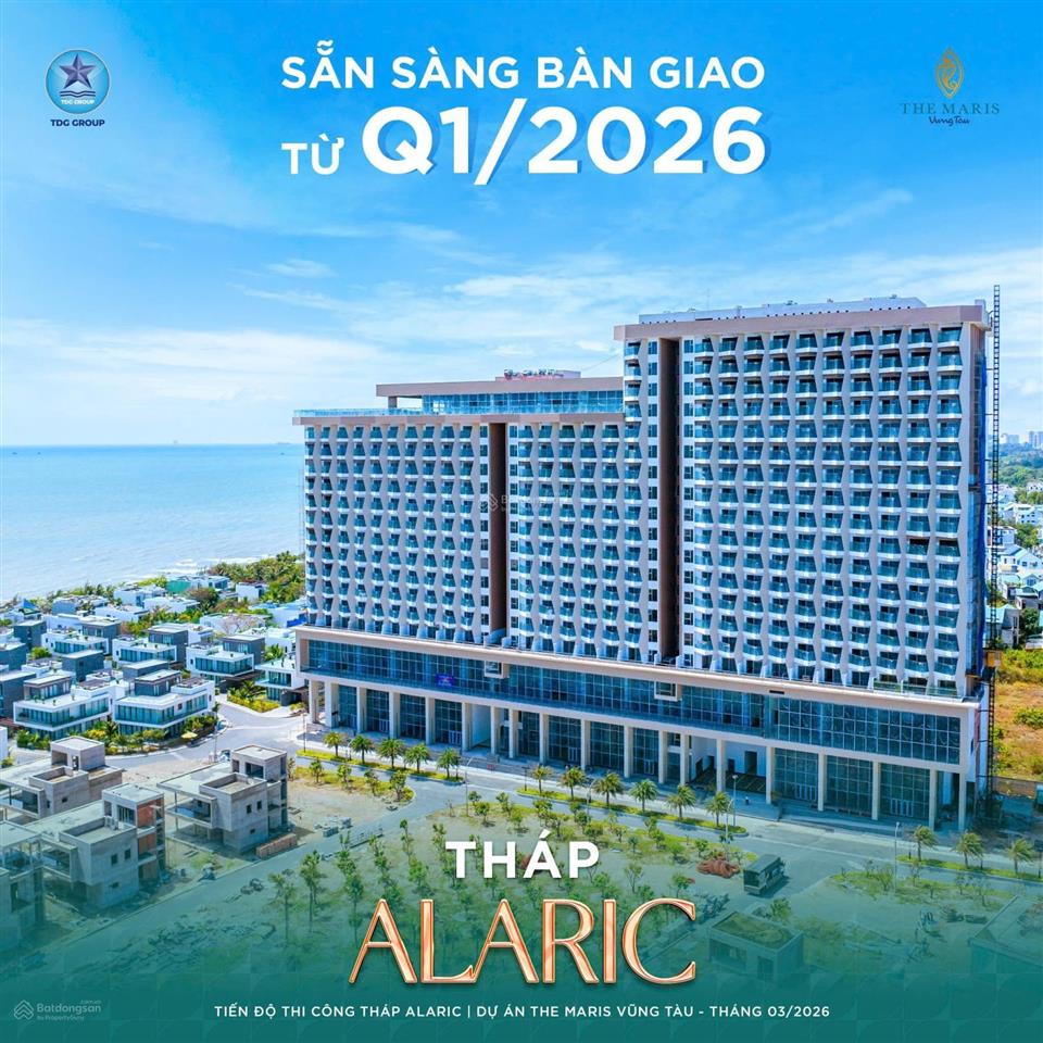 Căn hộ the maris vũng tàu nhận nhà ngay t3/2026, giá nội bộ từ 3tỷ/ căn full nội thất