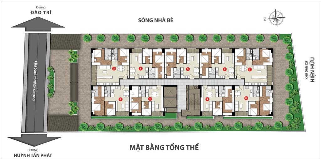 Căn hộ 60m² (2pn) 3 tỷ (đã có sổ hồng)
