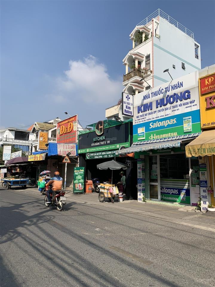Nhà mặt tiền bùi văn ba, quận 7 (sổ hồng 6x17m) 2 tầng, đang cho thuê kinh doanh