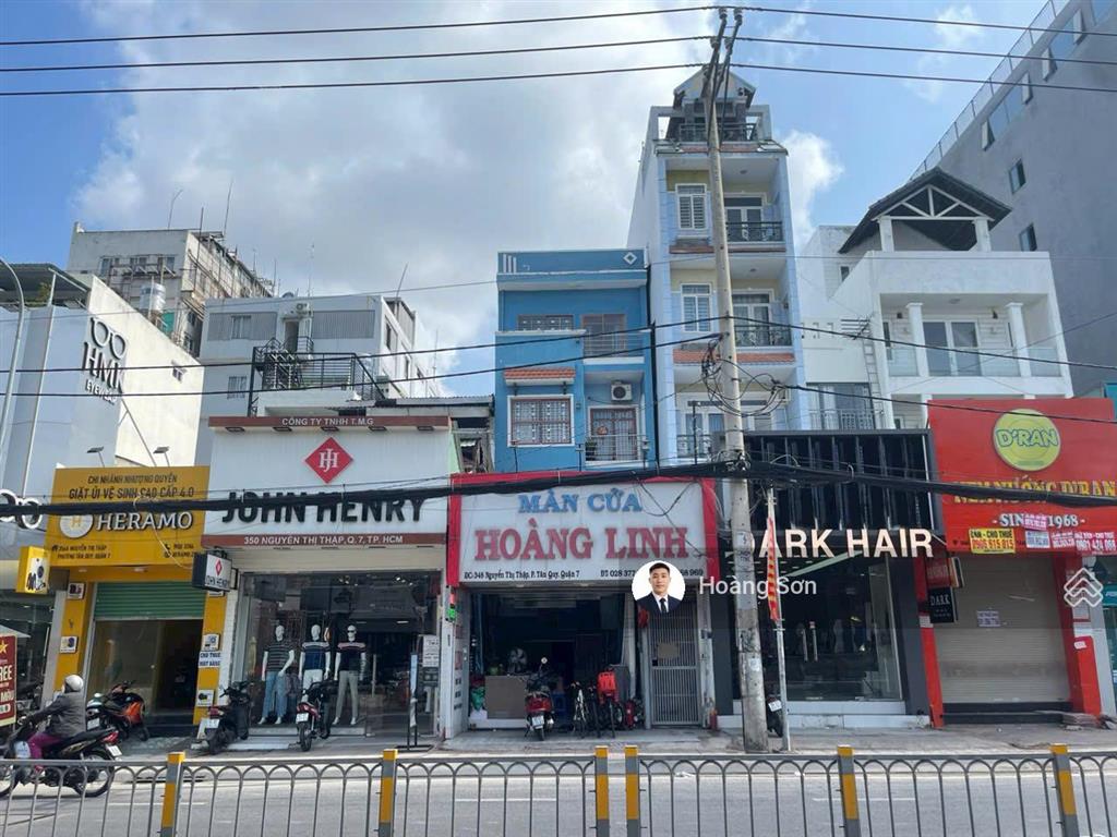Nhà mặt tiền nguyễn thị thập (sổ hồng 5x20m) trệt + 3 lầu, giá tốt (thu nhập 60tr/tháng)