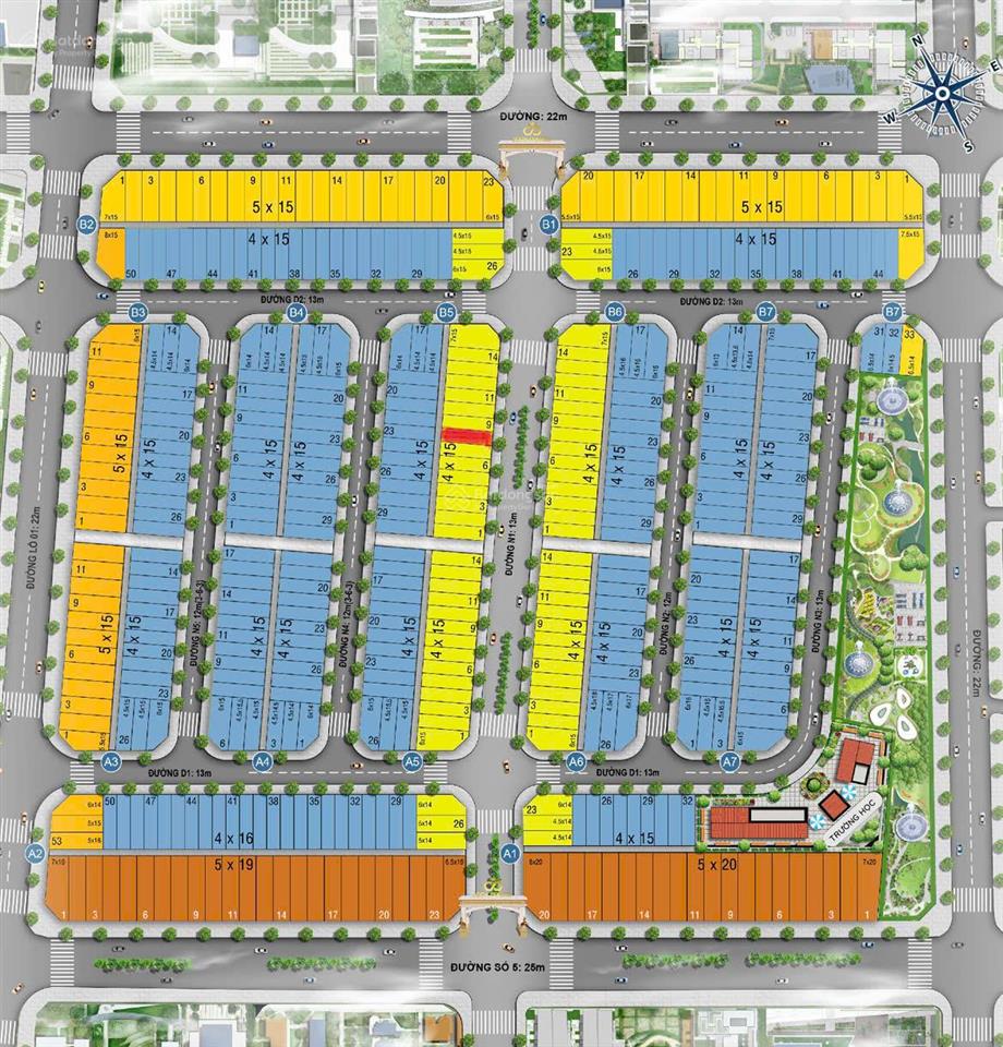 Bán nhà chính chủ 60m2, trục chính kinh doanh khu dân cư icon central
