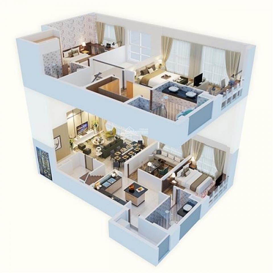 Bán duplex happy valley premier 170m2 4pn view golf và sông giá 13,8 tỷ,  0912 976 ***