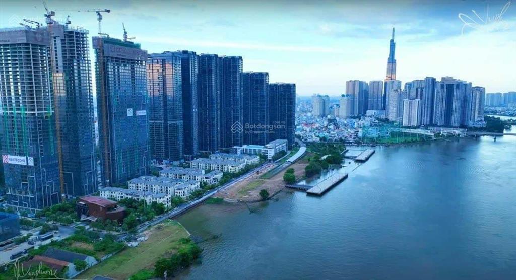 Bán biệt thự vinhomes ba son căn góc dt đất 437,5 m2 view trực diện sông sài gòn quận 1
