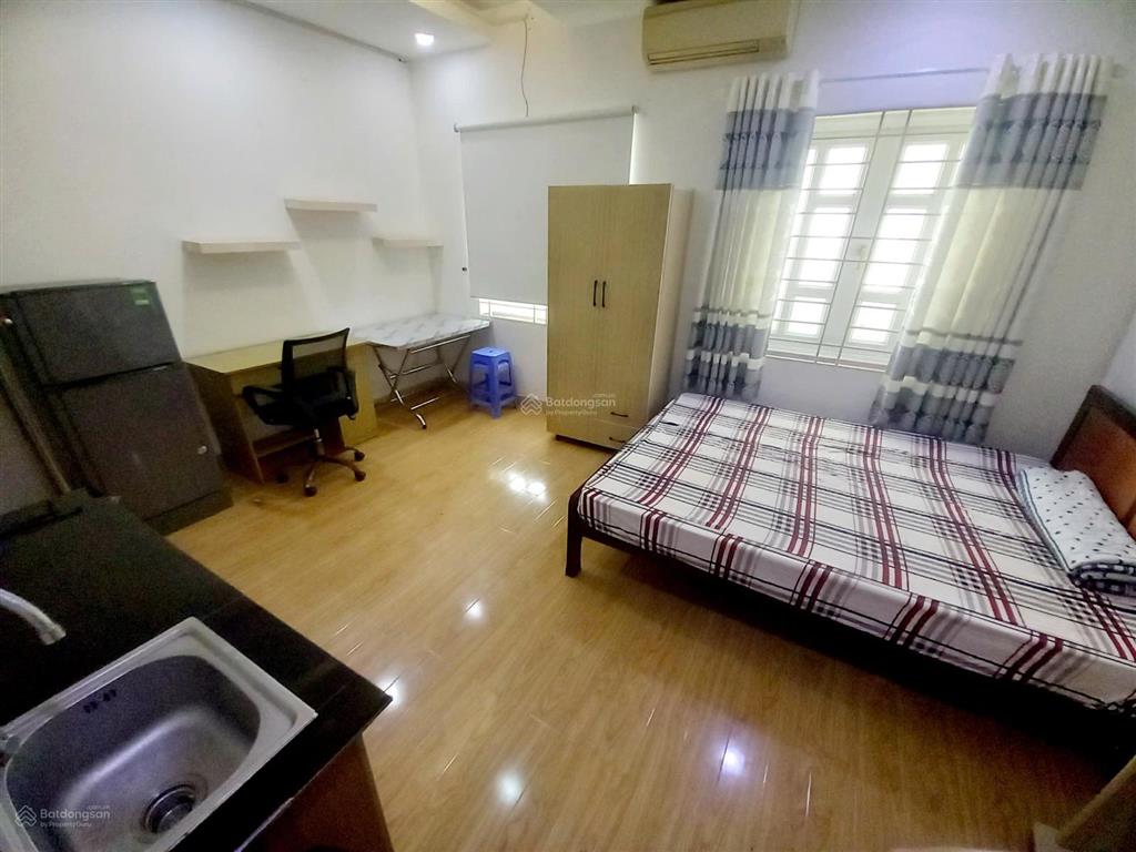 Căn hộ dịch vụ cho thuê khu trung sơn, diện tích 35m2, full nội thất, có bếp nấu ăn giá 5,5 triệu.