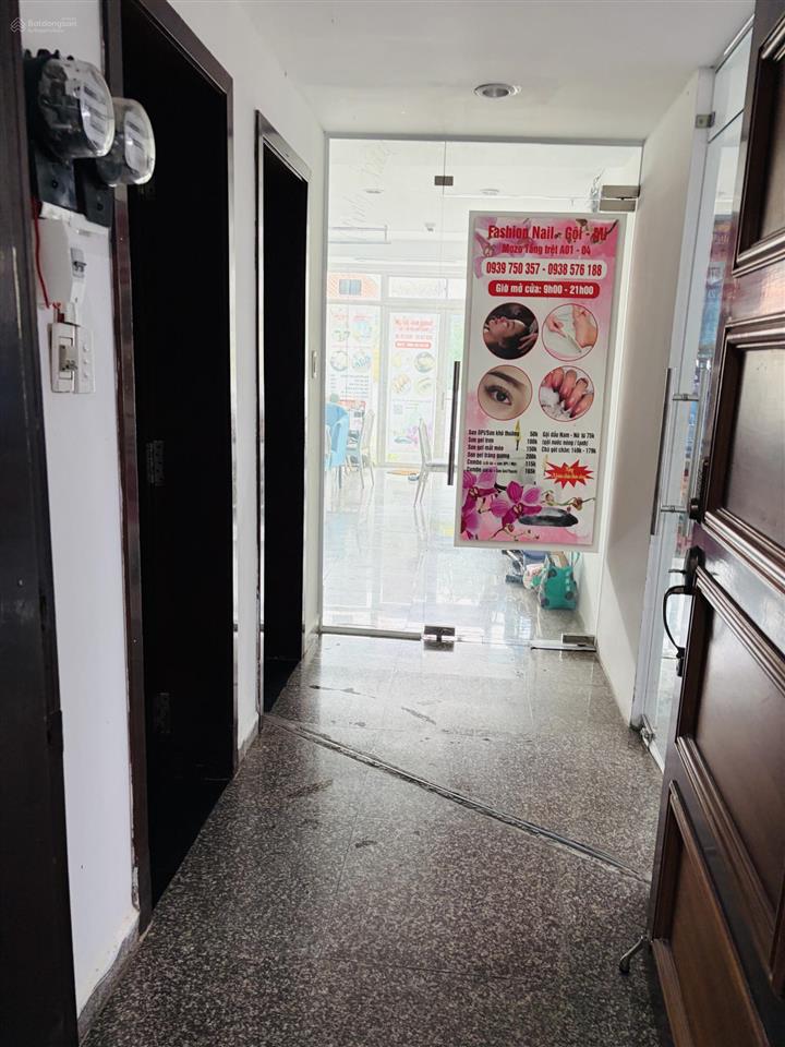 Cho thuê shophouse 39m2, giá = 15tr/tháng, cc hoàng anh thanh bình q7