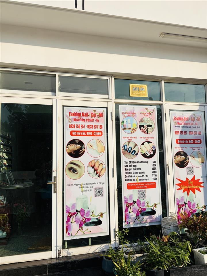 Cho thuê shophouse 39m2, giá = 15tr/tháng, cc hoàng anh thanh bình q7