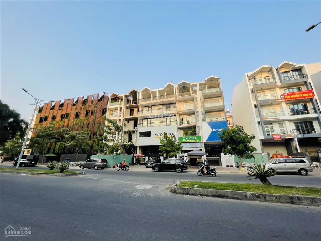 Bán gấp nhà mt đường him lam kênh tẻ q7, dt 5x20m, 7,5x20m, hầm 5 tầng, có hđt 100tr/th 32 tỷ