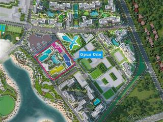 Hot, cần bán nhanh căn 1pn+ os5/55m2 opus one, view cv 36ha, giá sock