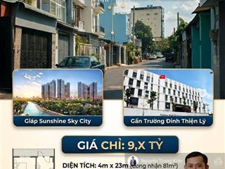 Bán nhà mặt tiền kinh doanh 10m, xe tải thông, tiện ích 5 sao  dt 81 m2 chỉ nhỉnh 9 tỷ