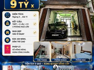 Hàng khan hiếm quận 7  nhà đẹp ở ngay  mặt tiền đường ô tô 7 chỗ  sát vách đô thị him lam