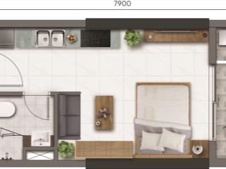 Bán căn studio d aqua tầng trung view thoáng giá 2.35 tỷ.  0906 435 ***